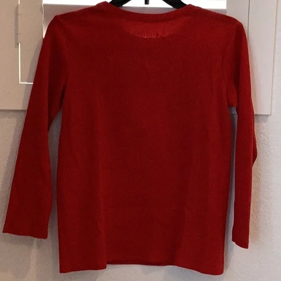 🆕️ Mickey Mouse long sleeve ribbed tee shirt top, Size XL, NWOT - Picture 3 of 4